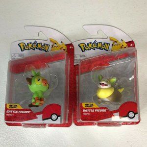 Pokemon Battle Ready Grookey Yamper Figure Lot Of 2 New Sealed 2021
